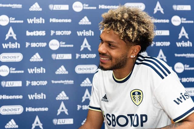NEW MAN - Georgiono Rutter's move from Hoffenheim to Leeds United was finally completed and announced on Saturday evening. Pic: LUFC