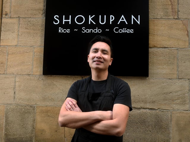 Shokupan, in Wellington Street, is a Japanese sandwich shop. This year, it has a festive sando on offer made with stuffing and cranberry sauce.