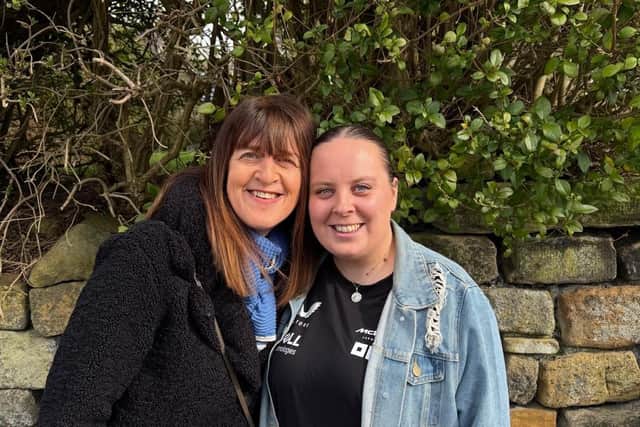 Karen, from Yeadon, is walking for her niece Jade, who is currently receiving breast cancer treatment.
