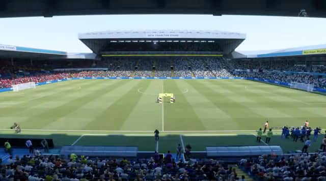 A first look at Elland Road on FIFA21.