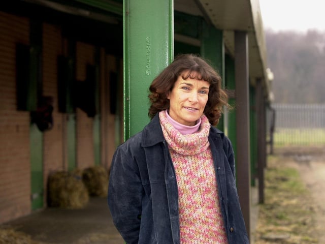 Do you remember Bev Backhouse? She was manager of Middleton Park Equestrian Centre on Middleton Grove. Pictured in March 2003.