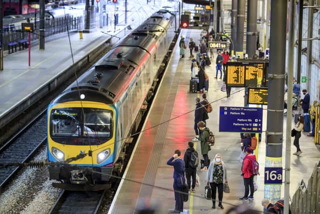 A fire has caused major disruption at Leeds train station.