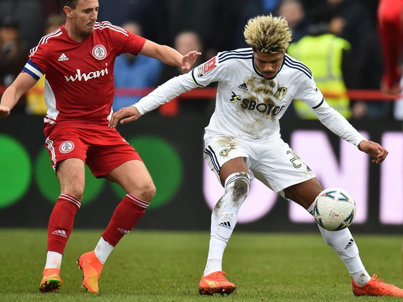 7 - A right old welcome to the English game faced with the hustle and bustle of Accrington's defence. Really should have opened his Leeds account given the chances he had but a very lively display and showed a few brilliant bursts of pace. Looks a player.