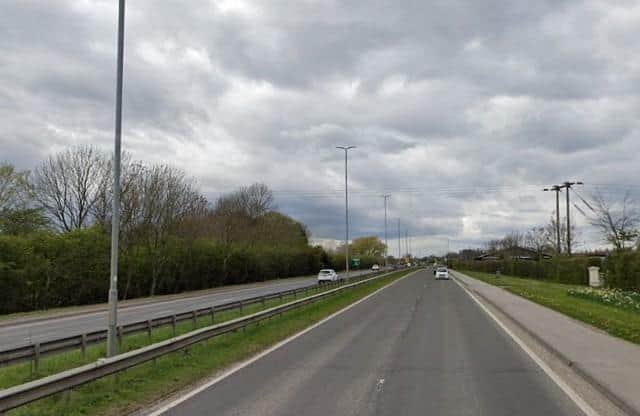 Selby Road, near Garforth, where the crash took place (Photo: Google)