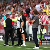 MARCHING ORDERS: For Whites boss Jesse Marsch at Brentford. Photo by Steve Bardens/Getty Images.
