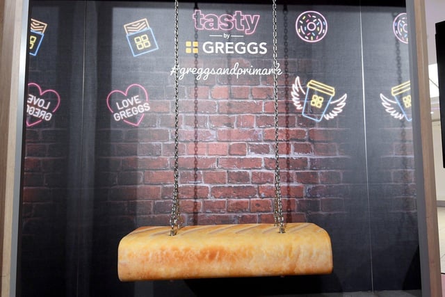 Customers can snap a selfie on the Sausage Roll swing
