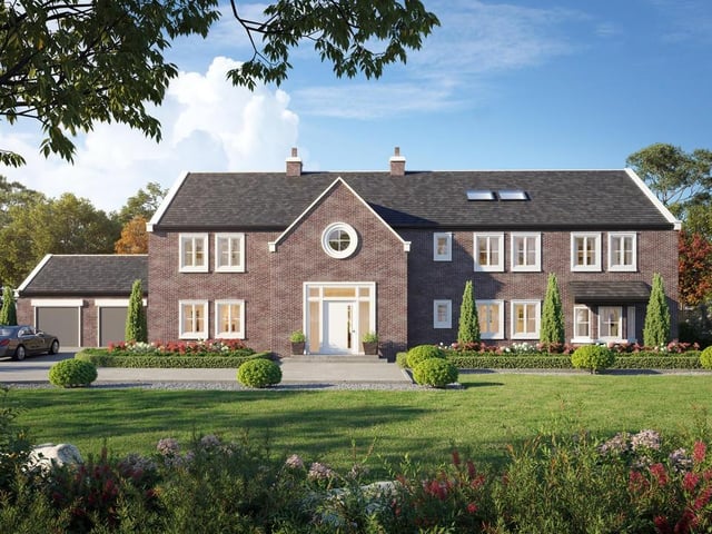 With a footprint of 7,000 sqft in total, this five bedroom home in Wetherby offers a rare opportunity for a buyer to enjoy a highly exclusive property boasting contemporary, open-plan living space.