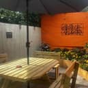 The charity also funded a staff wellbeing garden at Jessop.