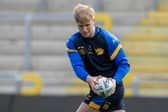 Toby Warren seen in pre-season training with Leeds Rhinos. Picture by Tony Johnson.