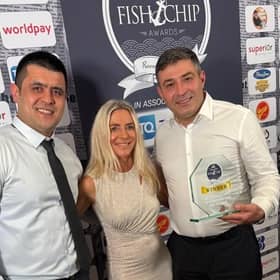 The Codfather picked up the Best Fish & Chips in Yorkshire & Humber at the English Fish & Chip Awards.