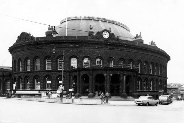 The Corn Exchange designed by Cuthbert Brodrick pictured in September 1966. The foundation stone was laid in May 1861 and it opened on July 28, 1863.