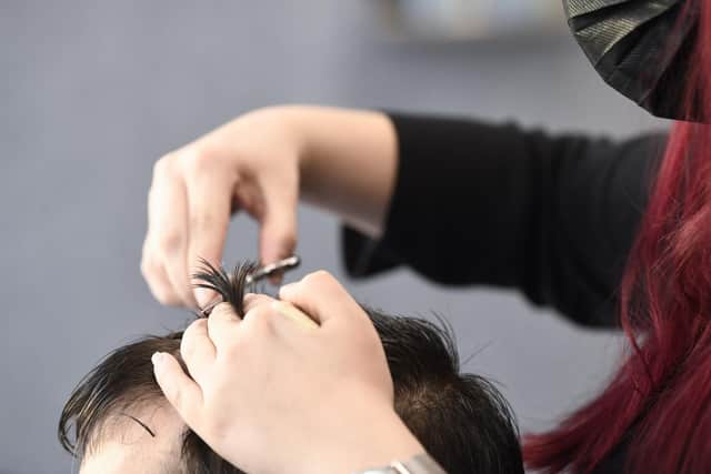 The salon achieves a turnover of £700 per week. Image: THOMAS KIENZLE/AFP via Getty Images