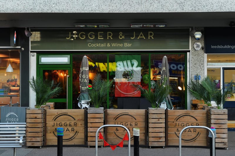 Jigger & Jar has built up a loyal clientele with its top quality range of beers, wines and a cocktail menu. You can find it at 40 Main Street, Garforth, LS25 1AA.