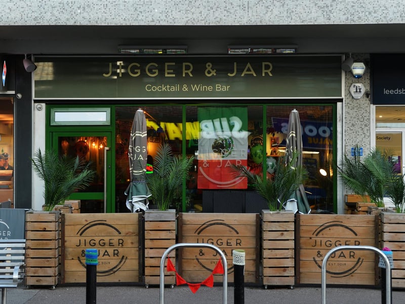 Jigger & Jar has built up a loyal clientele with its top quality range of beers, wines and a cocktail menu. You can find it at 40 Main Street, Garforth, LS25 1AA.