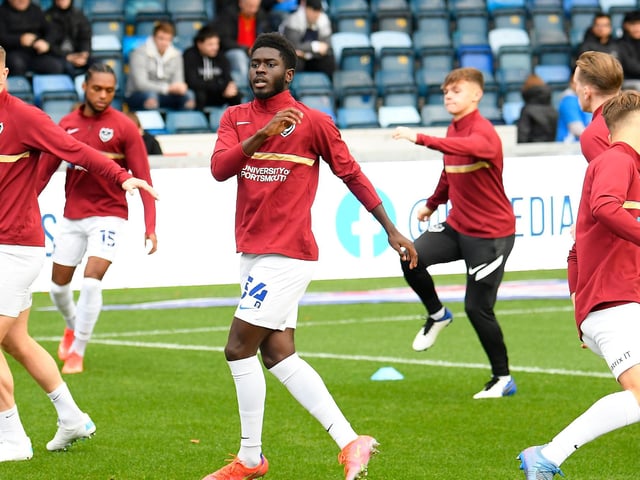 Solid in the backline, his error costing Blues the second goal.