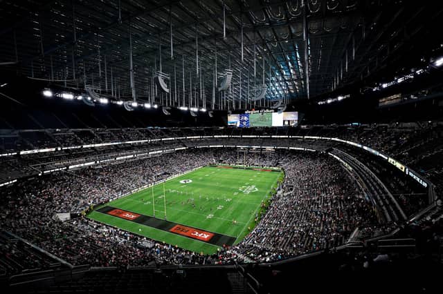 Allegiant Stadium, in Las Vegas, will host Leeds Rhinos against Hull KR next February. Picture by Alex Whitehead/SWpix.com.