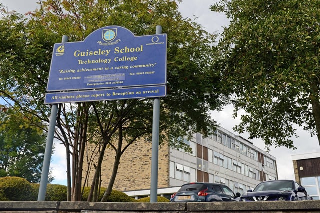 The school, on Fieldhead Road, Guiseley, is ranked 379th in the country in the 2023 guide. Some 29% of pupils achieved GCSE A*/A/9/8/7 in 2022, according to the guide.