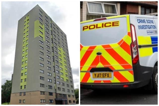 Police responded to an incident at an address in Oatland Court in the Woodhouse area of Leeds. Pictures: Google/NW