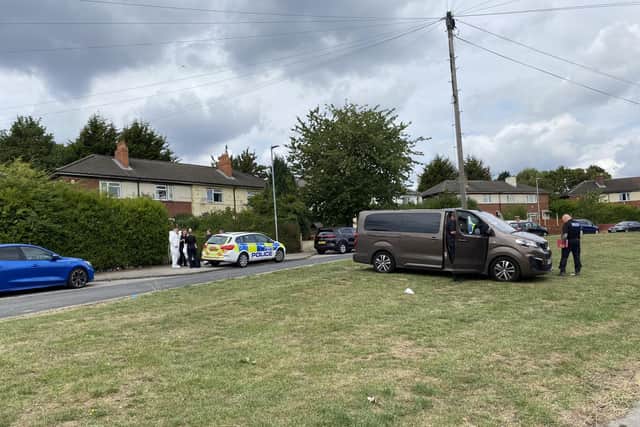 A 46-year-old man has been arrested on suspicion of murder and is in custody.