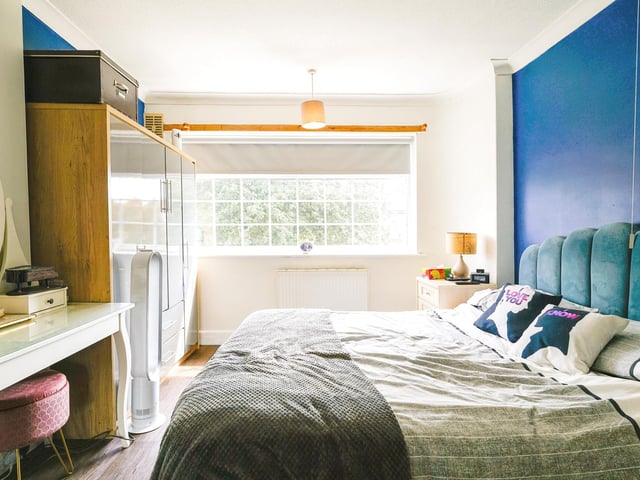 To the first floor is two well sized double bedrooms and a third bedroom with fitted wardrobes.