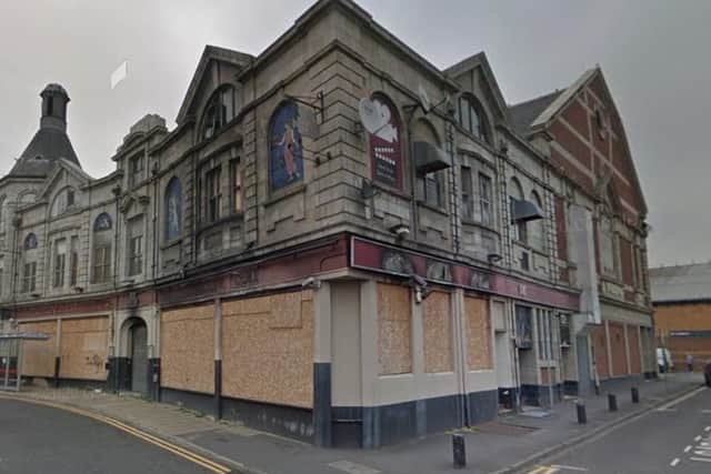 Castleford Picture House was badly damaged in a suspected arson attack in 2017. Google image