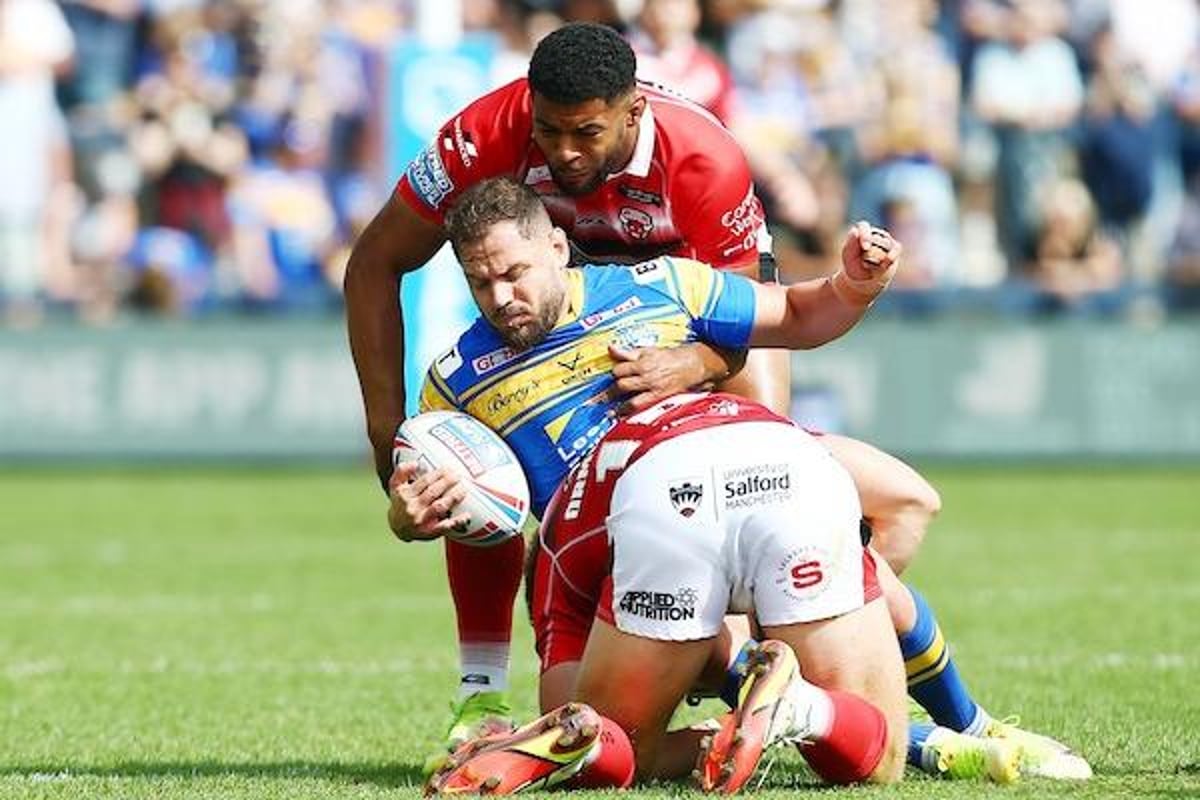 Salford Red Devils 14 Leeds Rhinos 16: 'Gritty' win delights Rohan