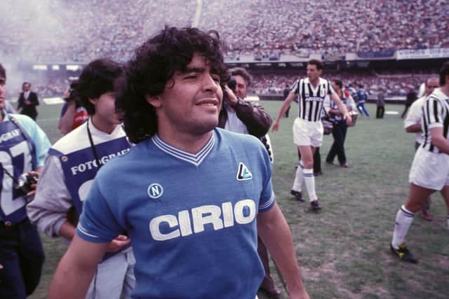 Asif Kapadia's film is set during Diego Maradona's spell with Napoli (Getty Images)