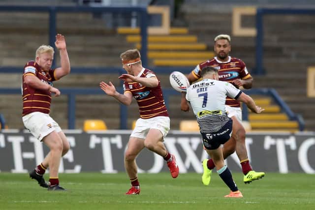 Rhinos are on a five-game winning ruhn for the first time since August, 2020 when Luke Gale's golden-point drop goal defeated Huddersfield Giants. Picture by Martin Rickett/PA Wire.