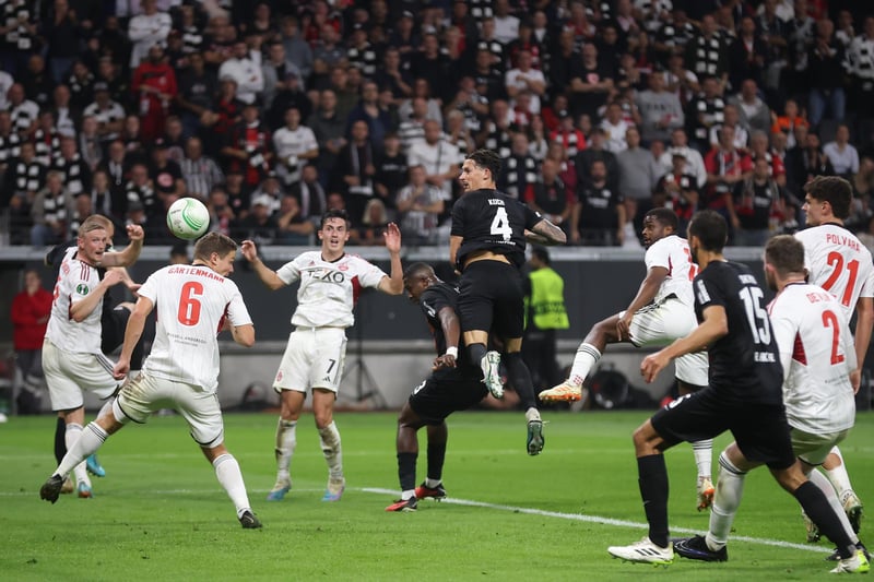 Ever-present for all 12 games. His only goal came against Aberdeen, a glancing header from a set-piece in a 2-1 win. Eintracht Frankfurt sit eighth in the Bundesliga. National team career is yet to resurrect itself.