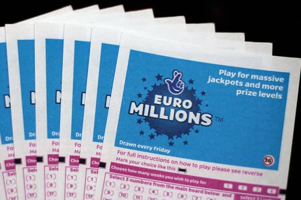 A UK lottery player has won £177m in the EuroMillions draw.