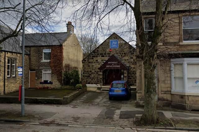 Developers want to transform the Kingdom Hall of Jehovah's Witnesses in Cross Green, Otley, into offices (Photo: Google)