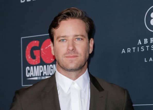 Armie Hammer has been accused of rape. The actor denies the claim (Getty Images)