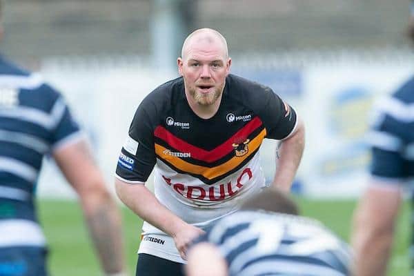 Steve Crossley, pictured in action for Bradford Bulls, is one of the new signings named in Hunslet's squad to face Halifax. Picture by Allan McKenzie/SWpix.com.