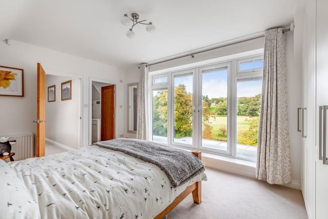 Bedrooms too have beautiful views to admire.