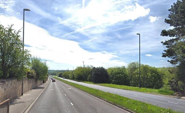 A639 Leeds Road, Rothwell - between Rothwell Lane / Calverley Road and Junction 44 of the M1.