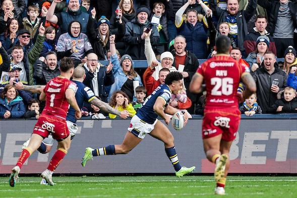 Rhinos trailed unbeaten league leaders Catalans Dragons 22-8 at half-time of the home fixture in March, but scored five tries without reply after the break en-route to a terrific 32-22 win.