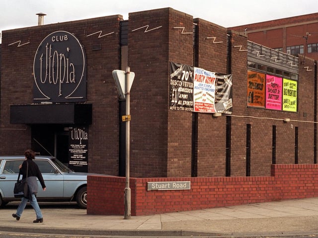Did you enjoy a night out here back in the day? Club Utopia pictured in September 1996.