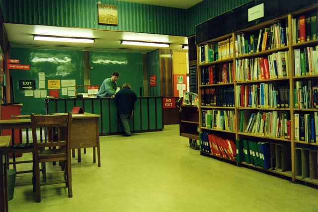 Library of Commerce, Science and Technology, or Commercial and Technical Library, when located  on the ground floor of the Central Library in the Tiled Hall. Later in the 1990s this area became the Music Library, but it was vacant for some time before opening as a shop and cafe in June 2007, with many of the original architectural features of the room restored.