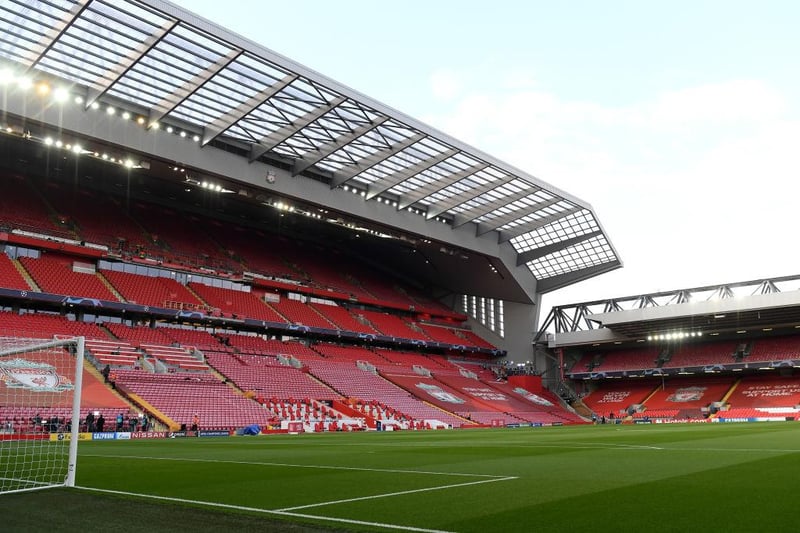 Liverpool's historic ground was voted as the best stadium to visit by fans.