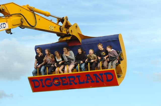 Diggerland in Castleford offers rides and attractions for all the family