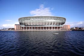 Hill Dickinson Stadium, in Liverpool, will stage Leeds Rhinos' Magic Weekend derby agianst Bradford Bulls on Sunday.