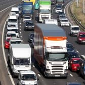 Drivers on the M62 face severe delays this evening following a central barrier crash between Junction 23 and Junction 22 near Huddersfield.  