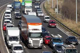 Drivers on the M62 face severe delays this evening following a central barrier crash between Junction 23 and Junction 22 near Huddersfield.  