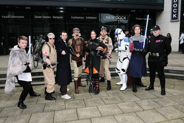 Comic Con at New Dock, Royal Armouries, took place this afternoon. (pic by Steve Riding)