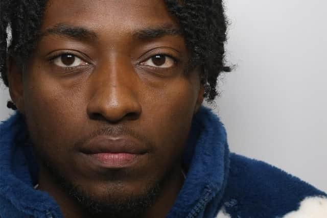 Former Leeds United youth player Devante Morton was jailed this week after being spotted drug dealing in the city centre. He briefly broke free and ran from officers, before tripping over and being detained. He also gave a false name and two different dates of birth. He was strip searched at the station after refusing to co-operate. Down his trousers they found a sock filled with six grip-sealed bags of cocaine, 18 ecstasy pills and 13 bags of ketamine. The total street value of the drugs was around £500. The 26-year-old, who has been caught dealing before, had been an apprentice with Leeds United and Hull City, before an injury cut short his career. He was jailed for three years and nine months. (pic by WYP)