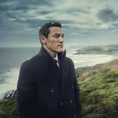 Luke Evans takes in the Pembrokeshire Coast Path in ITV's The Pembrokeshire Murders (Photo: ITV)