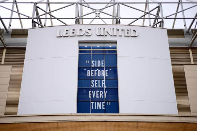 LEEDS, ENGLAND - AUGUST 18: General view outside the stadium prior to the Sky Bet Championship match between Leeds United and West Bromwich Albion at Elland Road on August 18, 2023 in Leeds, England. (Photo by George Wood/Getty Images)