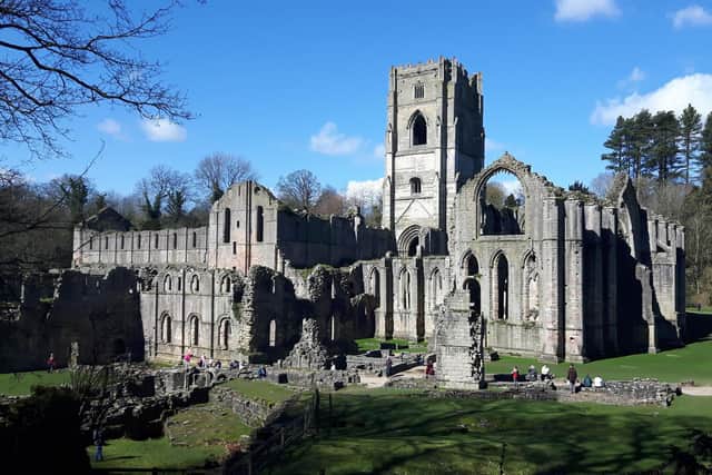 Fountains Abbey is one of Yorkshire’s top attractions.