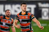 Hunslet RLFC's Billy Jowitt has been sidelined with a broken arm. Picture by Allan McKenzie/SWpix.com.