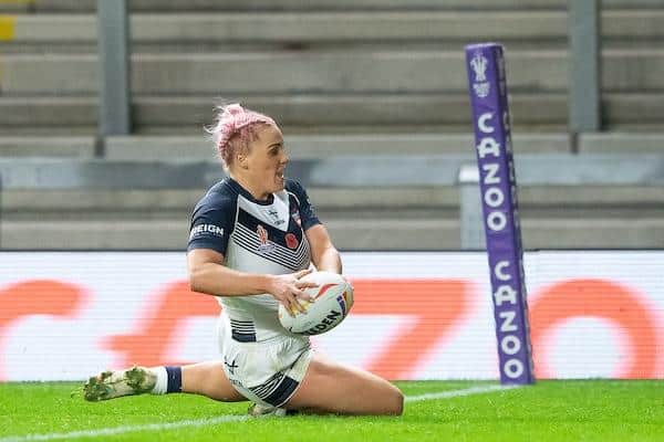 England's Amy Hardcastle has also joined Leeds after starring at last year's World Cup. Picture by Allan McKenzie/SWpix.com.
